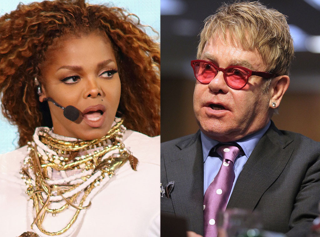 Janet Jackson, Elton John Janet Jackson, Elton John